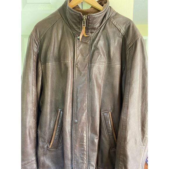 Orvis Jackets & Coats Vintage Orvis Mens Leather Jacket Xl Poshmark